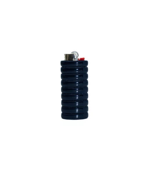 Fry Powers Gio Resin Lighter Holder In Blue