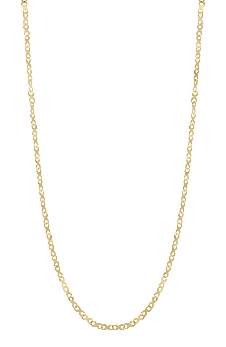 Bony Levy 14K Gold X Chain Necklace, Main, color, 14K Yellow Gold