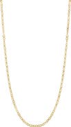 Bony Levy 14K Gold X Chain Necklace