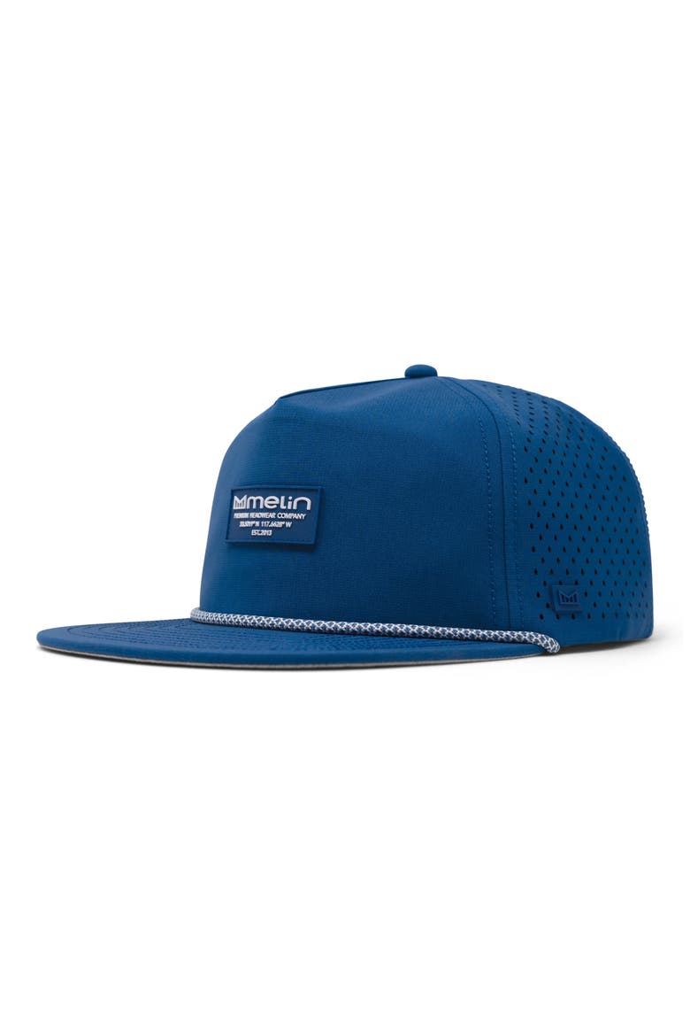 Coronado Brick Hydro Performance Snapback Hat, Main, color, ROYAL BLUE