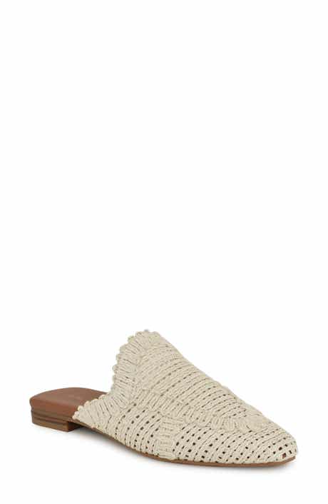 Nine West Canoli Raffia Mule