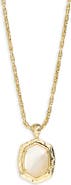 Kendra Scott Daphne Frame Stone Pendant Necklace