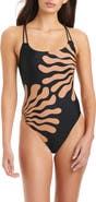 Sanctuary Printed One-Piece Swimsuit