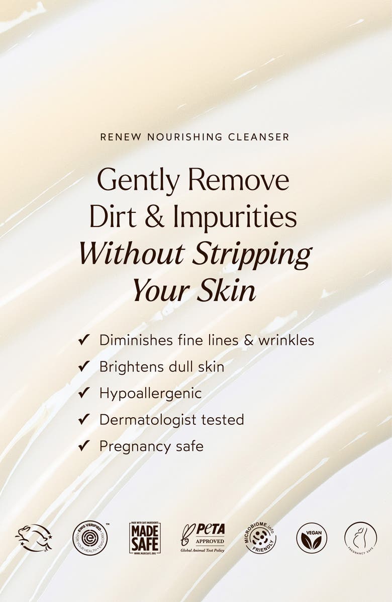 True Botanicals Renew Nourishing Cleanser, Alternate, color, 