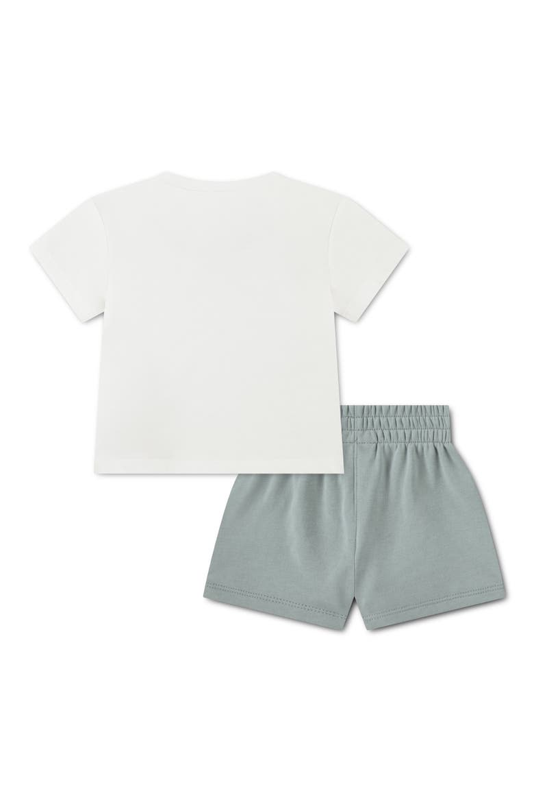 Kids' T-Shirt & Shorts Set, Alternate, color, MICA GREEN