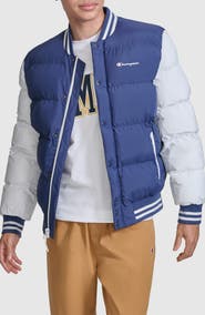Champion Varsity Quilted Bomber Jacket