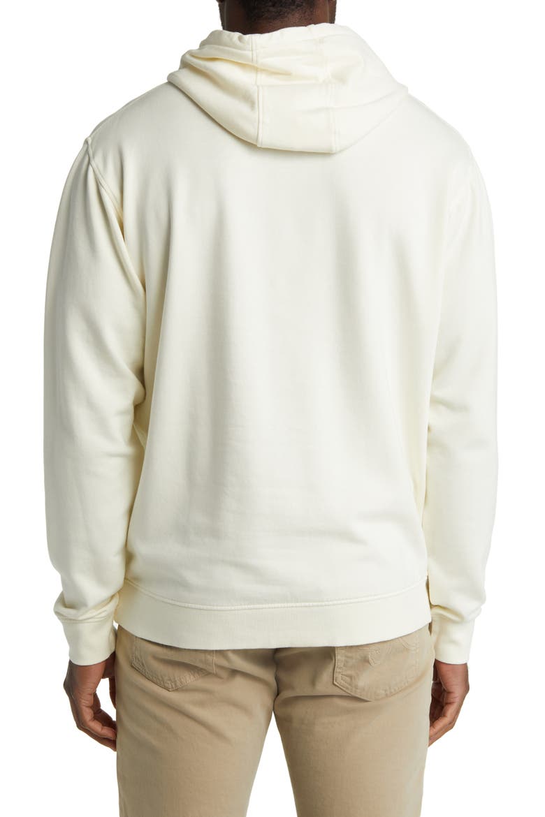 Lava Wash Cotton Blend Hoodie, Alternate, color, SALT WATER TAFFY