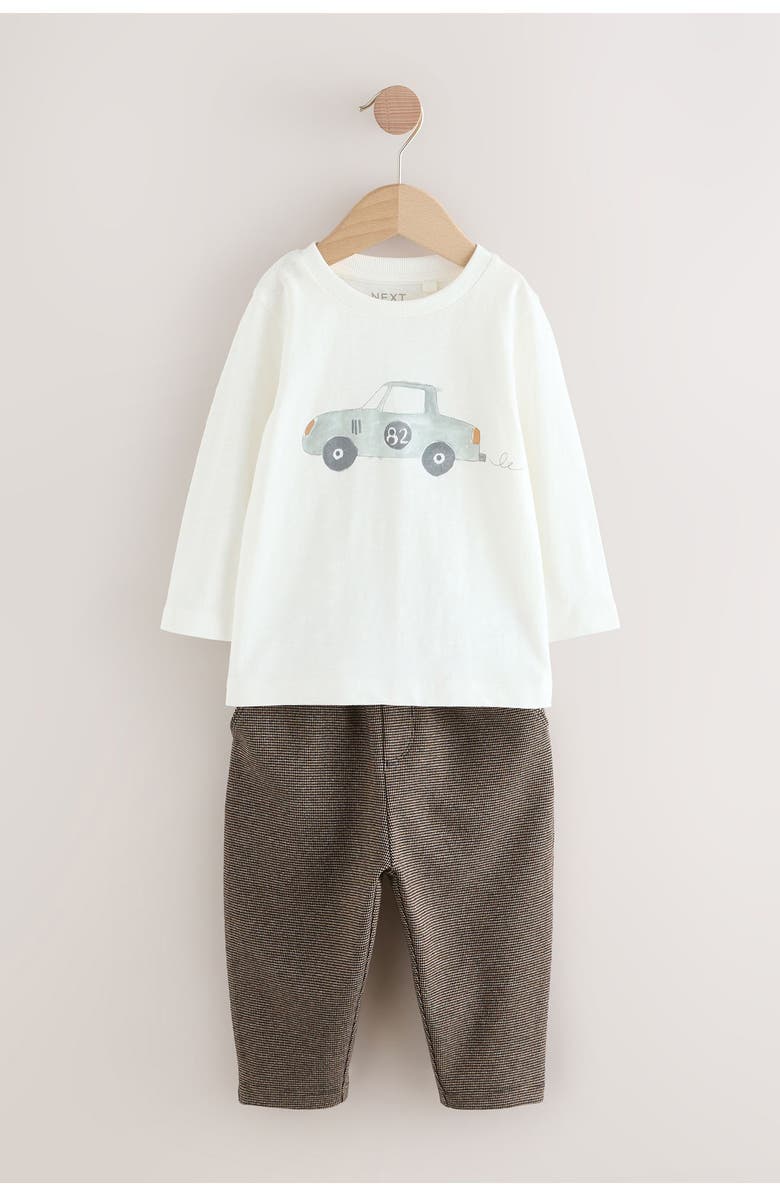 NEXT Kids' Cardigan, Top & Pants Set, Alternate, color, Multi