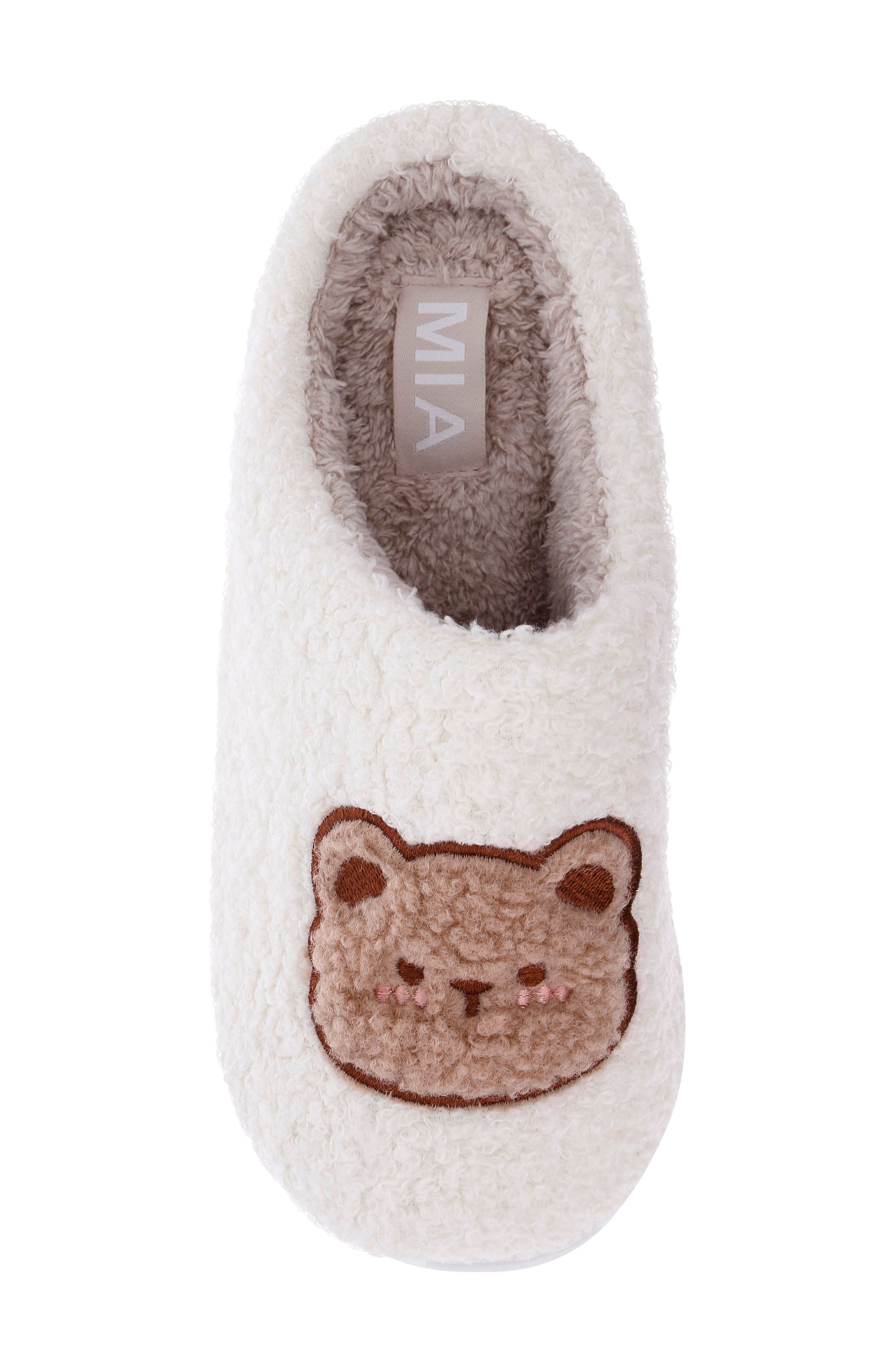MIA Cozi Slipper, Alternate, color, Teddy Bear