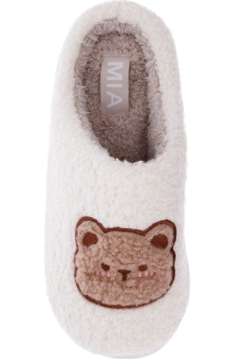 MIA Cozi Slipper, Alternate, color, Teddy Bear