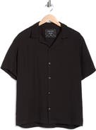 DENIM AND FLOWER Solid Camp Shirt