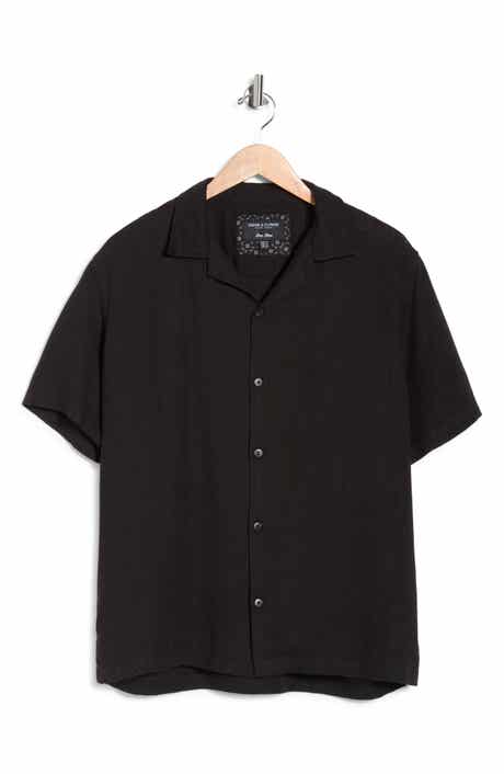DENIM AND FLOWER Solid Camp Shirt