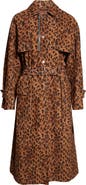 3.1 Phillip Lim Leopard Print Trench Coat