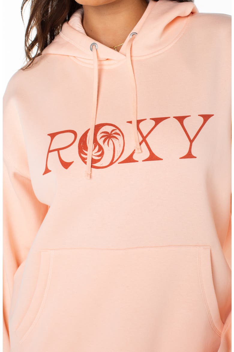 Wailea Graphic Hoodie, Alternate, color, TROPICAL PEACH