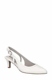 EASY STREET Glisten Kitten Heel Slingback Pump