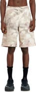 DIESEL® P-Crone-V1 Organic Cotton Fleece Sweat Shorts