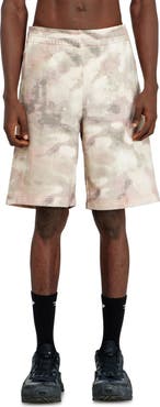 DIESEL® P-Crone-V1 Organic Cotton Fleece Sweat Shorts