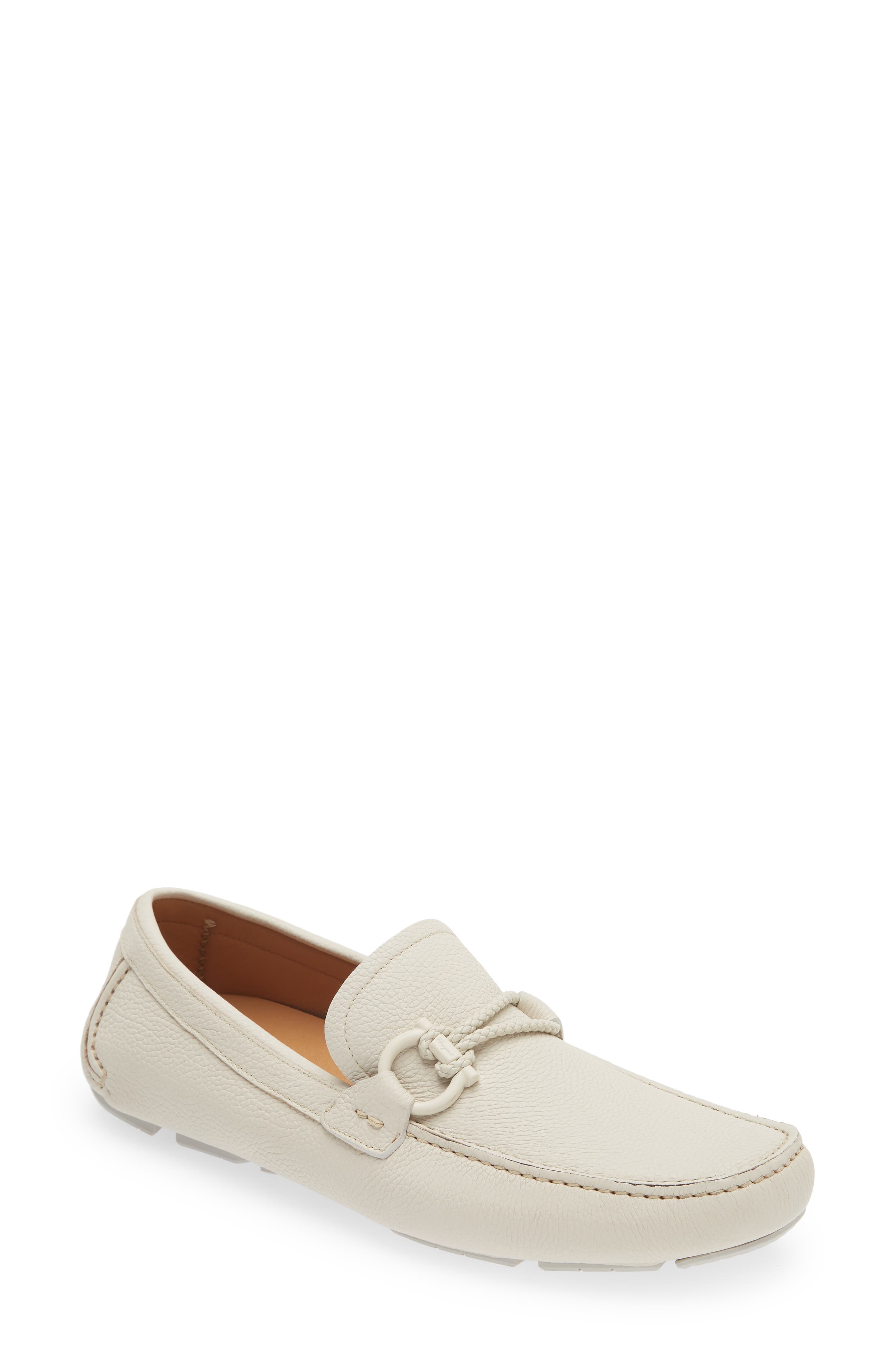 FERRAGAMO Front 4 Driving Shoe, Main, color, 