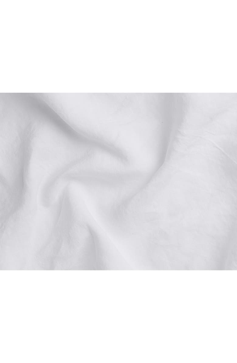 Parachute Linen Sheet Set, Alternate, color, White