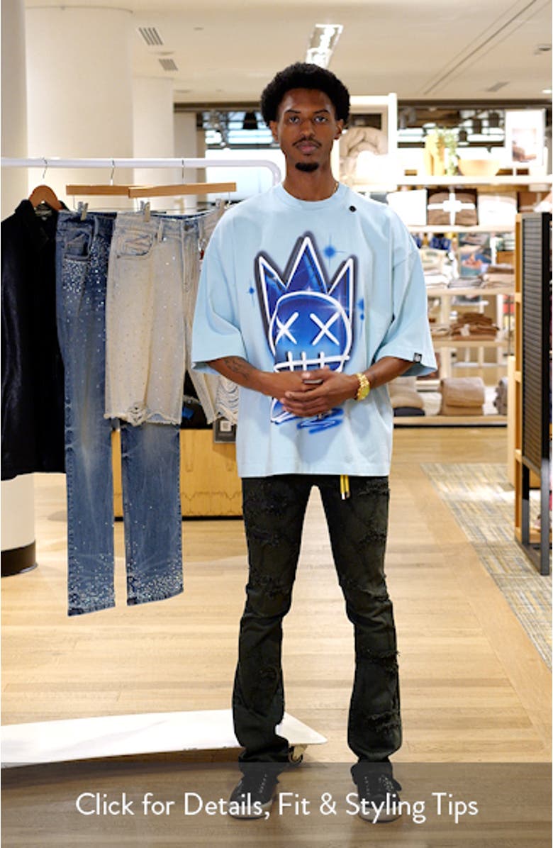 Oversized Cotton Graphic T-Shirt, sales video thumbnail
