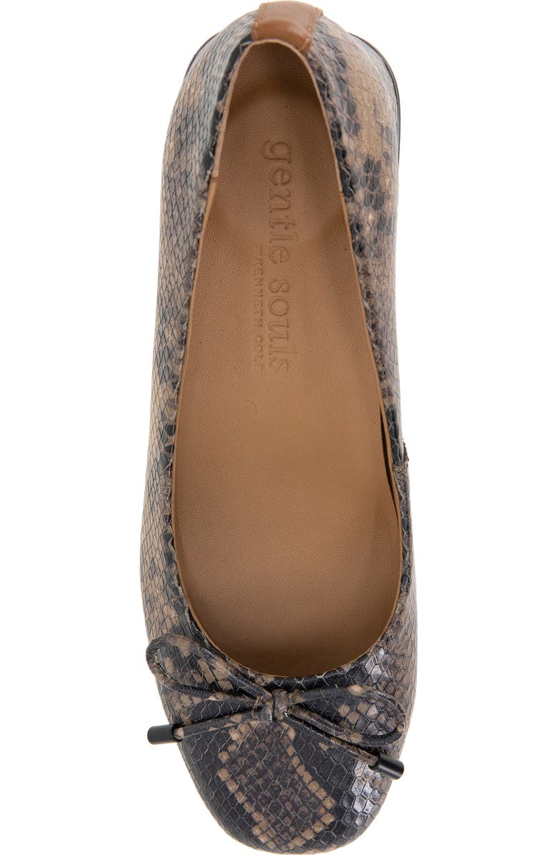 Gentle Souls Lancine Pump, Alternate, color, Brown Snake Leather
