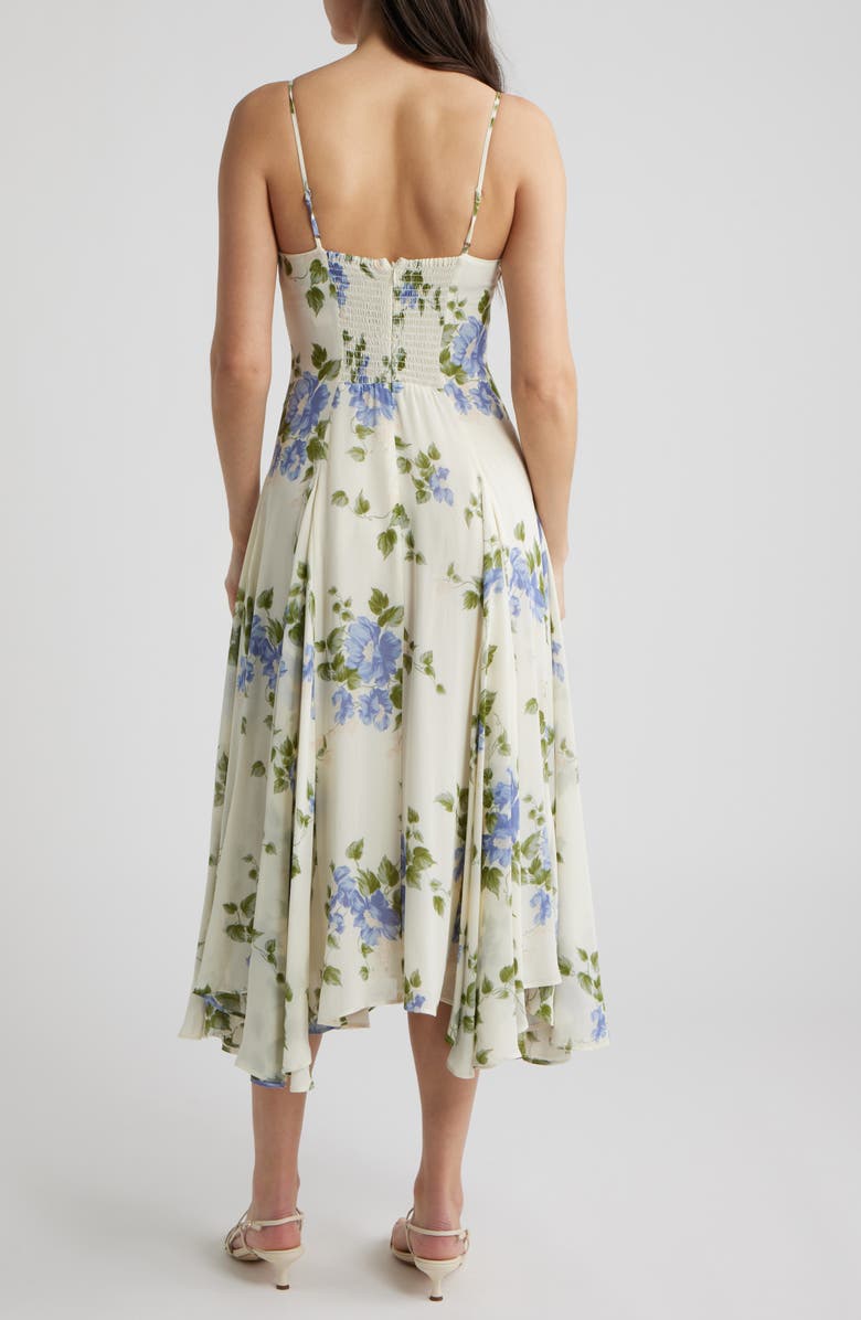 Reformation Laia Floral Dress, Alternate, color, Hope