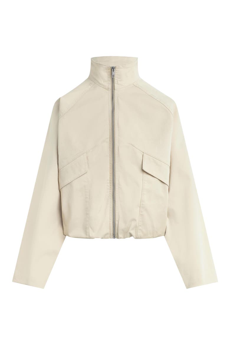 The Zip Bubble Jacket, Alternate, color, STONE