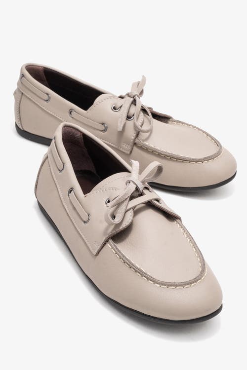 Forever & Always Shoes Serelis Leather Lace Up Loafer In Multi