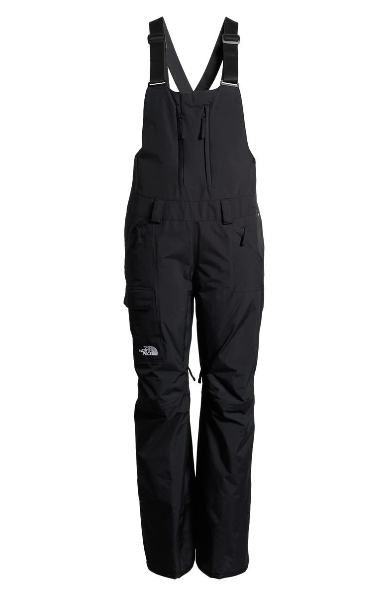 The North Face Freedom Insulated Waterproof Snow Bib Overalls, Alternate, color, Tnf Black-Npf