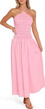 Petal & Pup Aradia Halter Maxi Dress