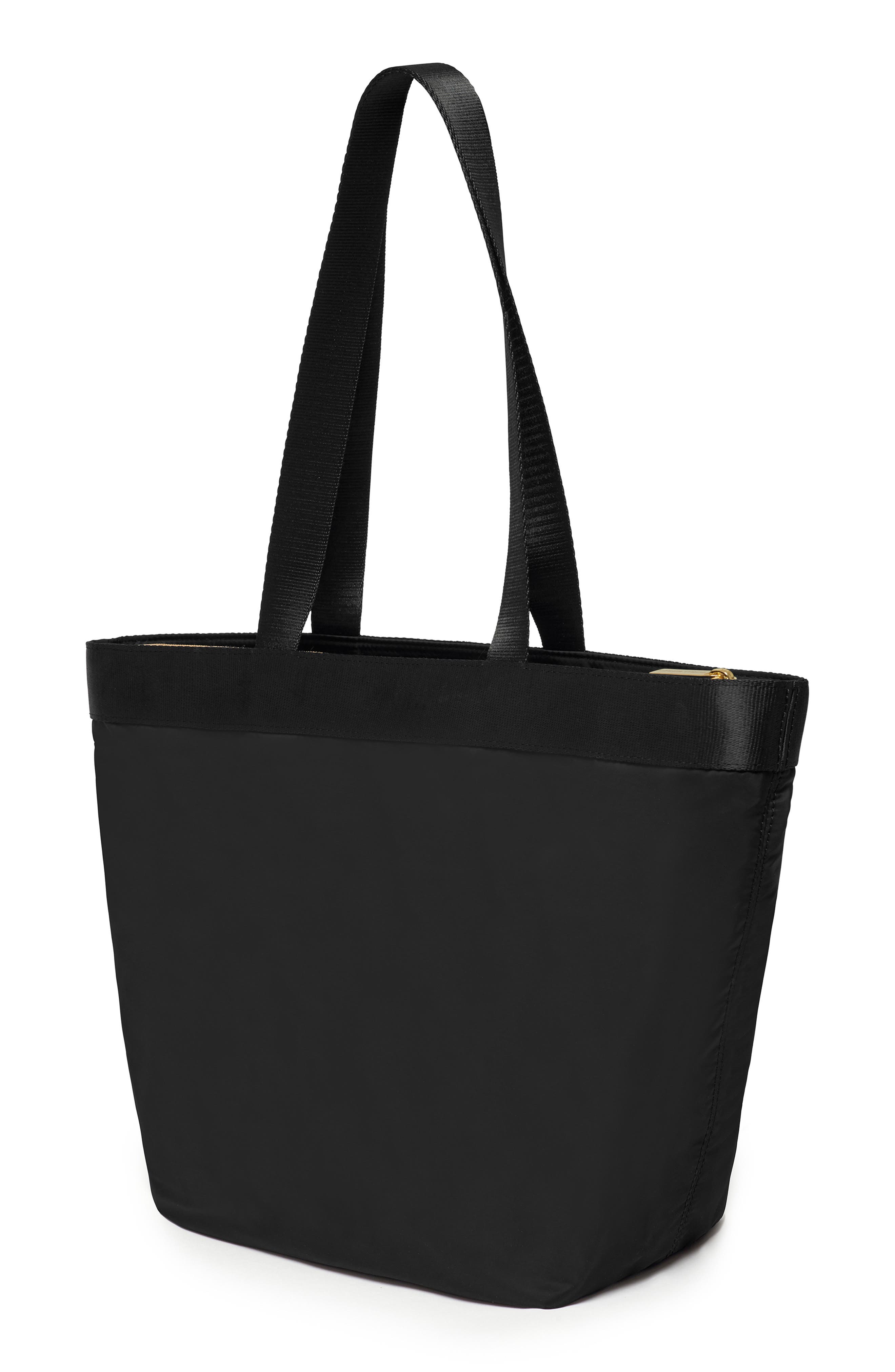The Scoresby Wide Tote Bag, Alternate, color, BLACK