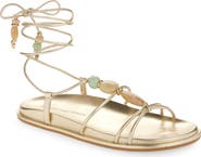Stuart Weitzman Majorca Ankle Tie Sandal