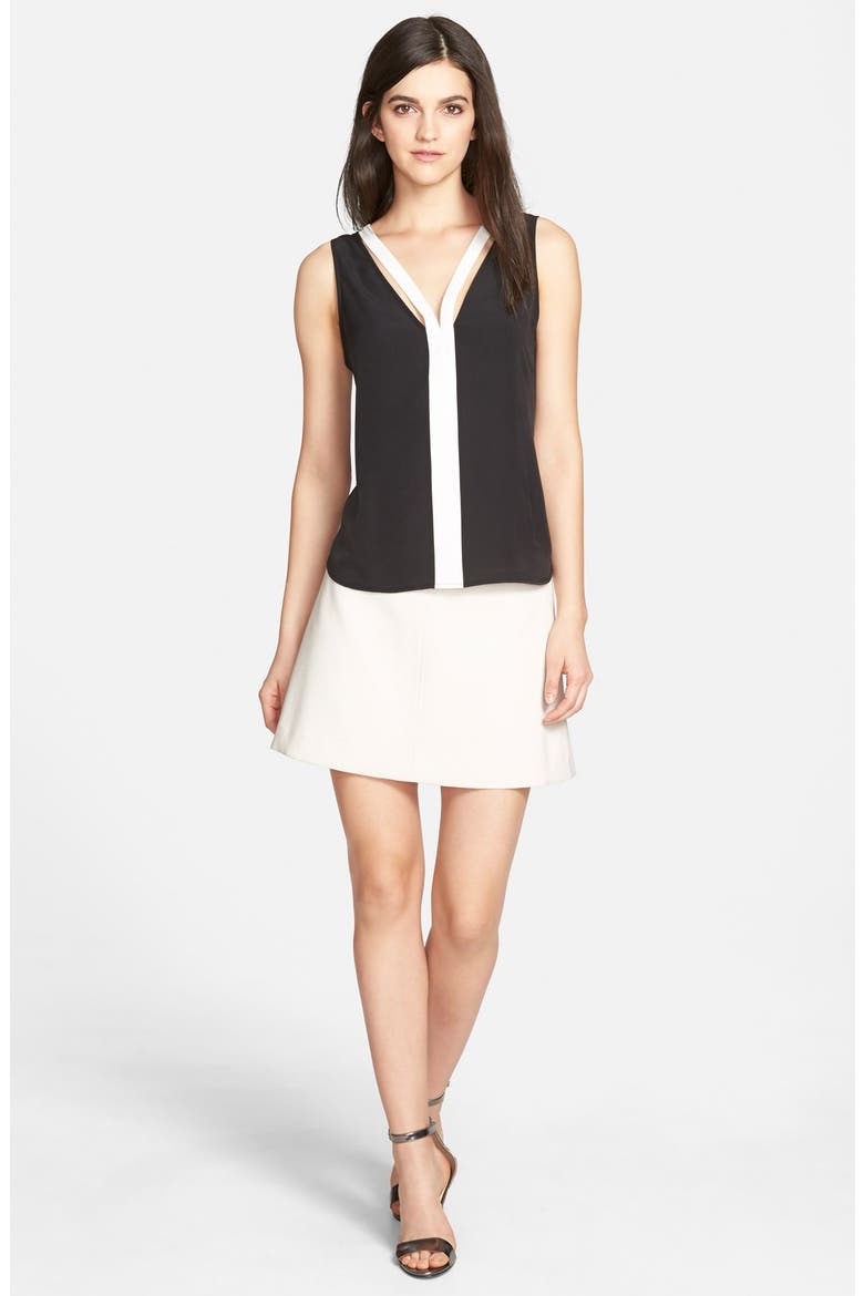 A-Line Pocket Skirt, Alternate, color, WHITE VAPOR