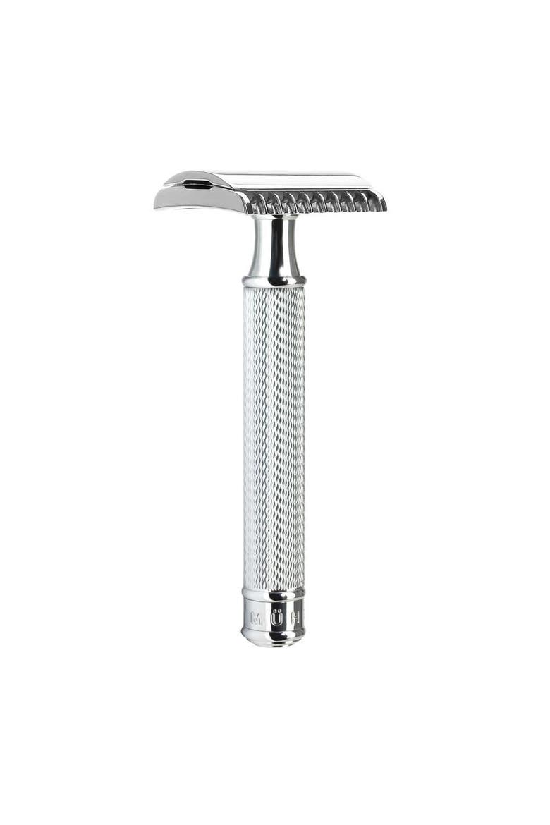 Traditional Chrome Safety Razor - Open Comb, Main, color, Silver