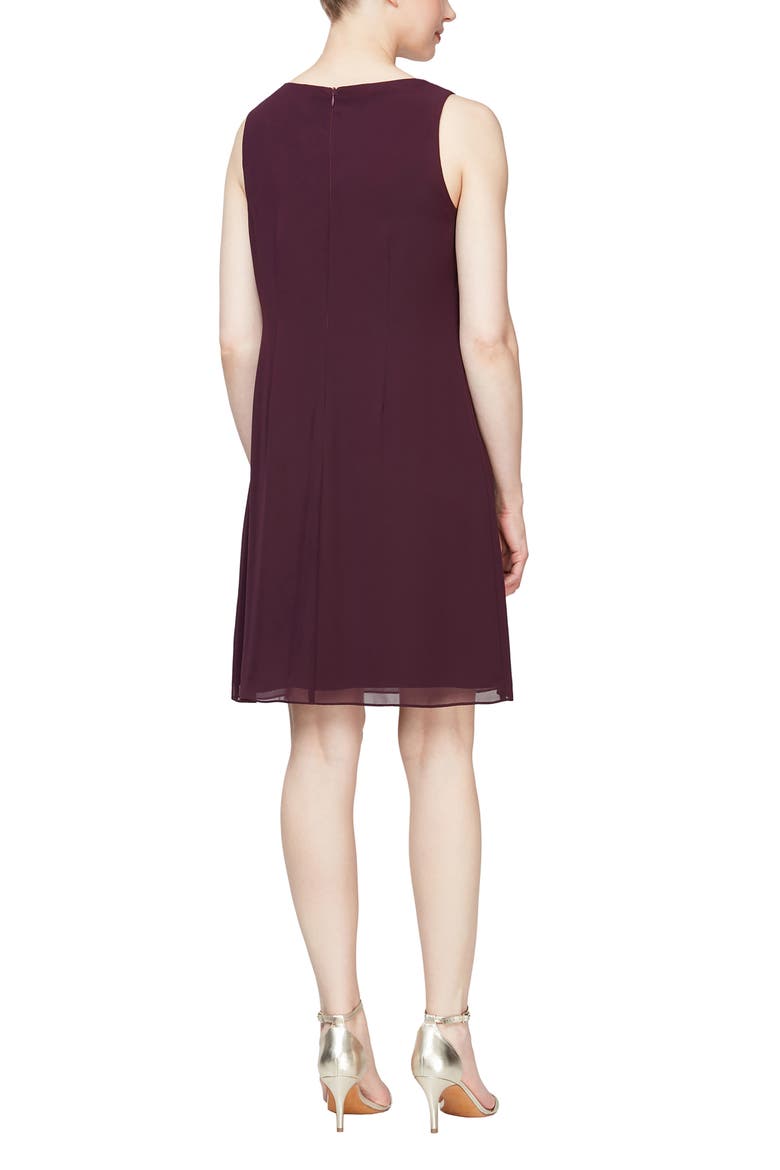 Embellished Dress & Jacket 2-Piece Set, Alternate, color, AUB