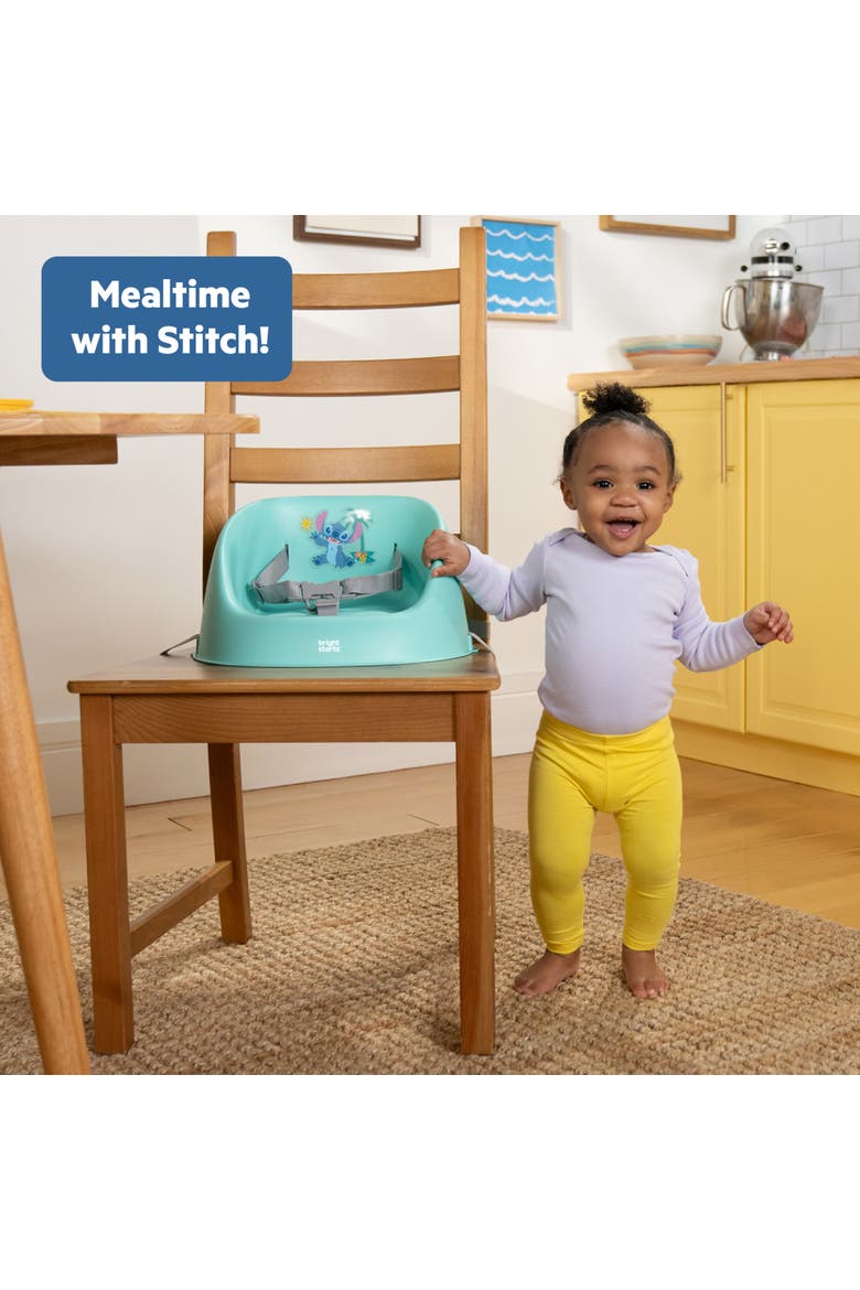 Disney Baby Stitch My Spot Booster by Bright Starts, Alternate, color, Teal