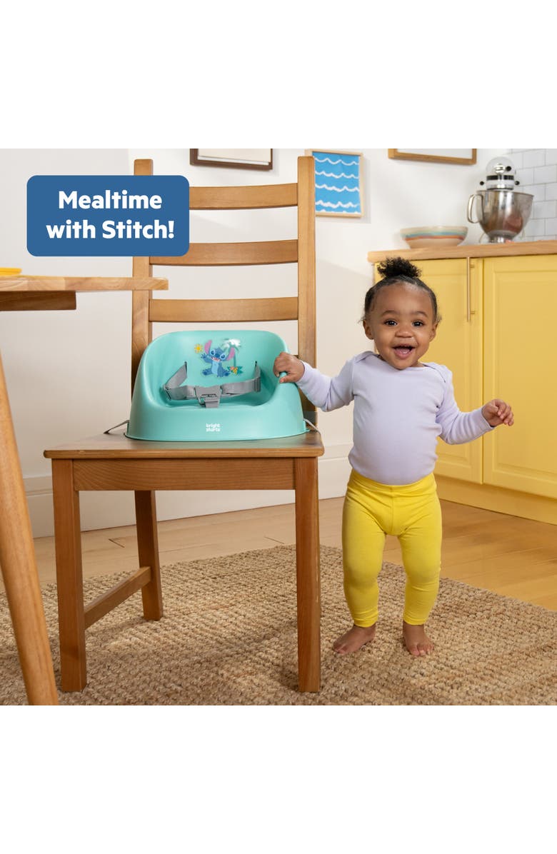 BRIGHT STARTS Disney Baby Stitch My Spot Booster by Bright Starts, Alternate, color, Teal