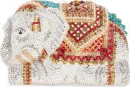 JUDITH LEIBER COUTURE Elephant Crystal Embellished Clutch