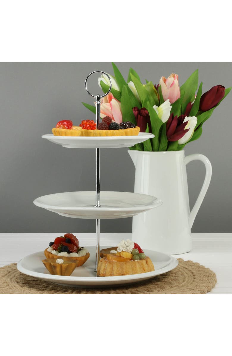 BIA Cordon Bleu 3-Tier Stand, Alternate, color, White