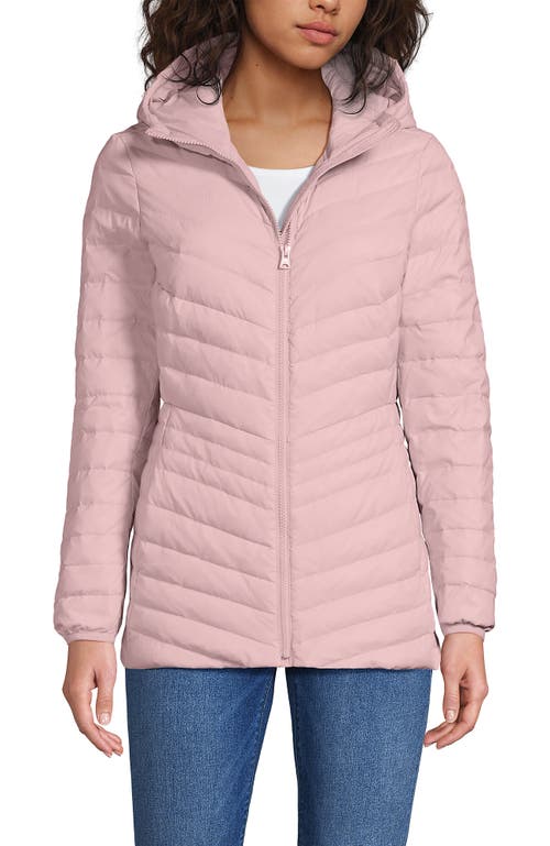 Lands' End Ultralight Packable Down Jacket In Purple