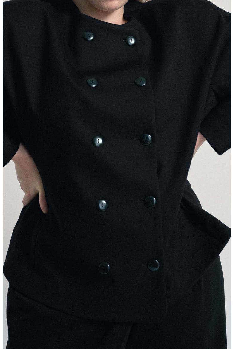 Abi Blazer, Alternate, color, BLACK