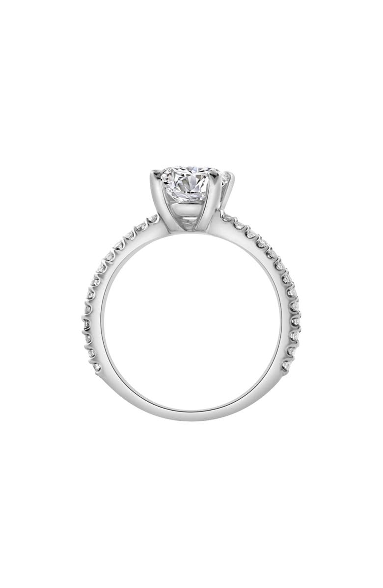 Bliss Diamond Certified 2.50Ct Oval Lab Grown Diamond Engagement Ring in 14k Gold, Alternate, color, 