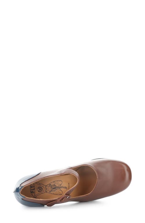 Fly London Eril Platform Pump In Brown