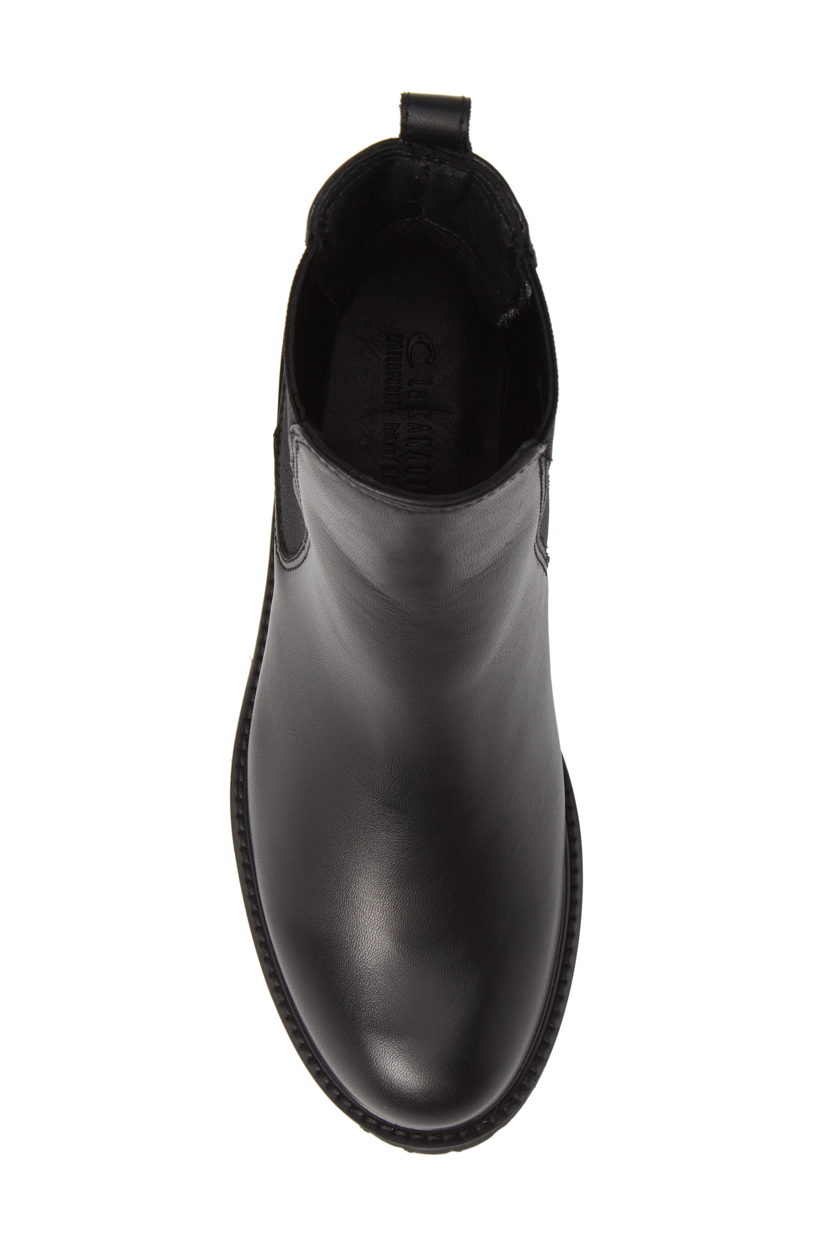 La Canadienne Connor City Dry<sup>™</sup> Waterproof Boot, Alternate, color, Black Leather