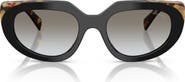 Prada 54mm Oval Sunglasses