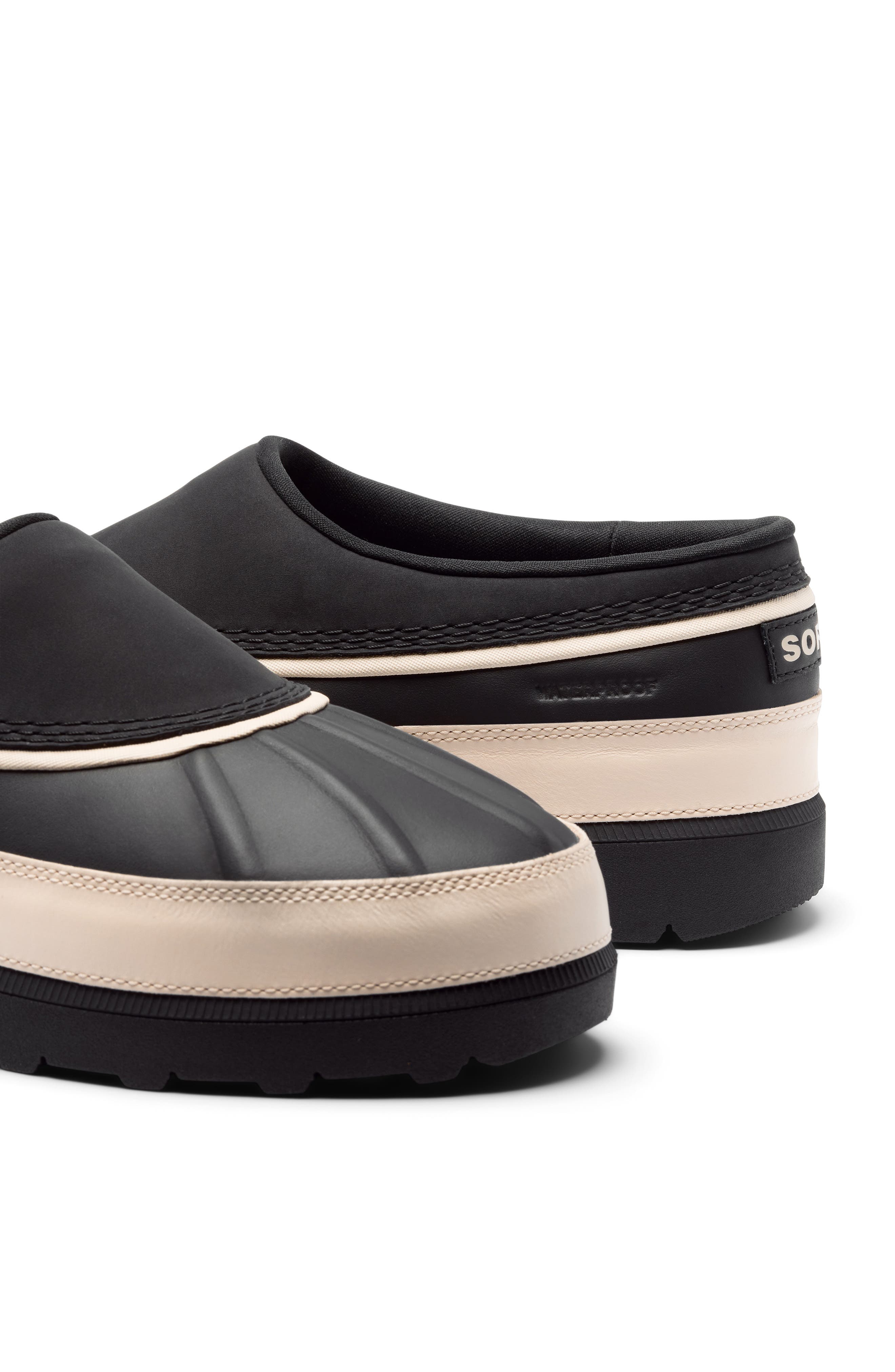 Ambler Waterproof Slip-On, Alternate, color, BLACK/ DARK STONE