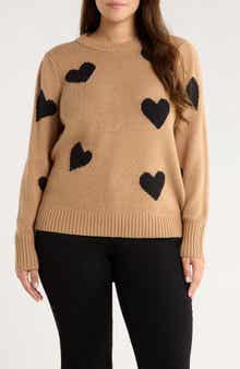 Intarsia Heart Sweater