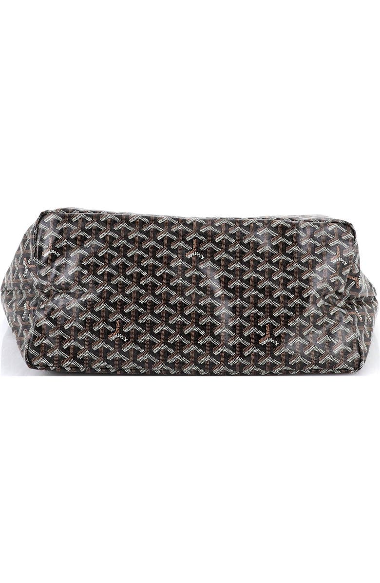 Pre-Owned Goyard Saint Louis Tote Coated Canvas GM, Alternate, color, Black