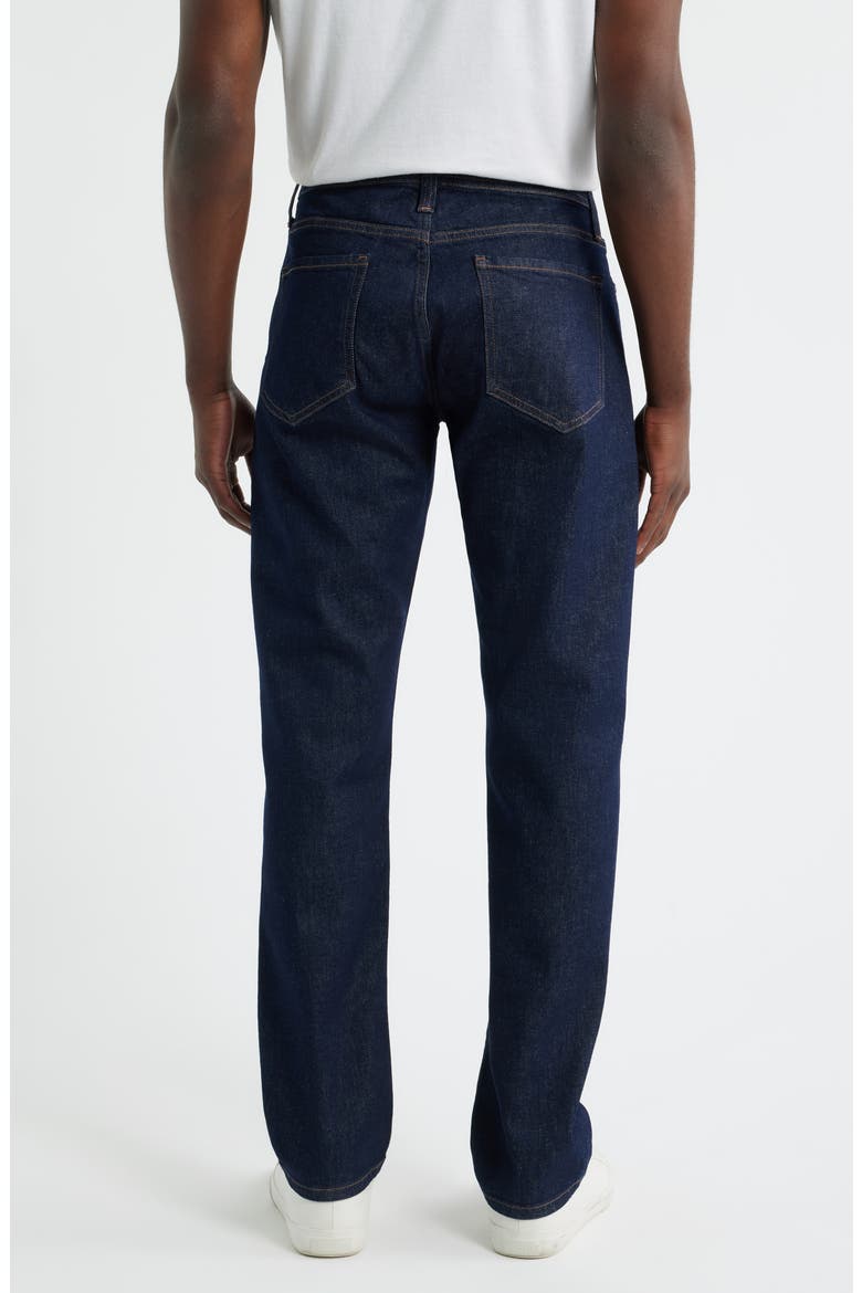 Slim Straight Leg Jeans, Alternate, color, CLASSIC RINSE WASH