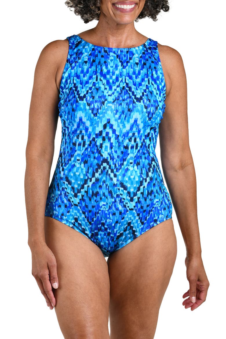 Artisan Spa High Neck One-Piece Swimsuit video